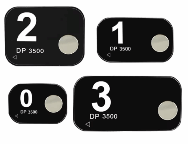 Placas de imagen dental de fosforo (con imán). Ver medidas